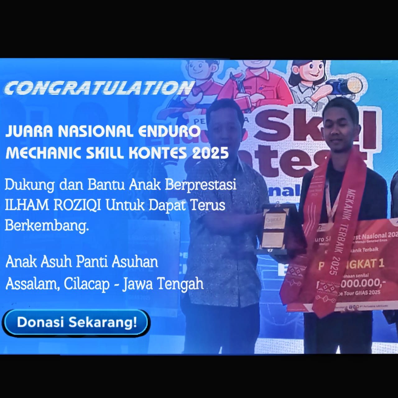 Dukung & Bantu Anak Berprestasi Untuk Dapat Lebih Berkembang